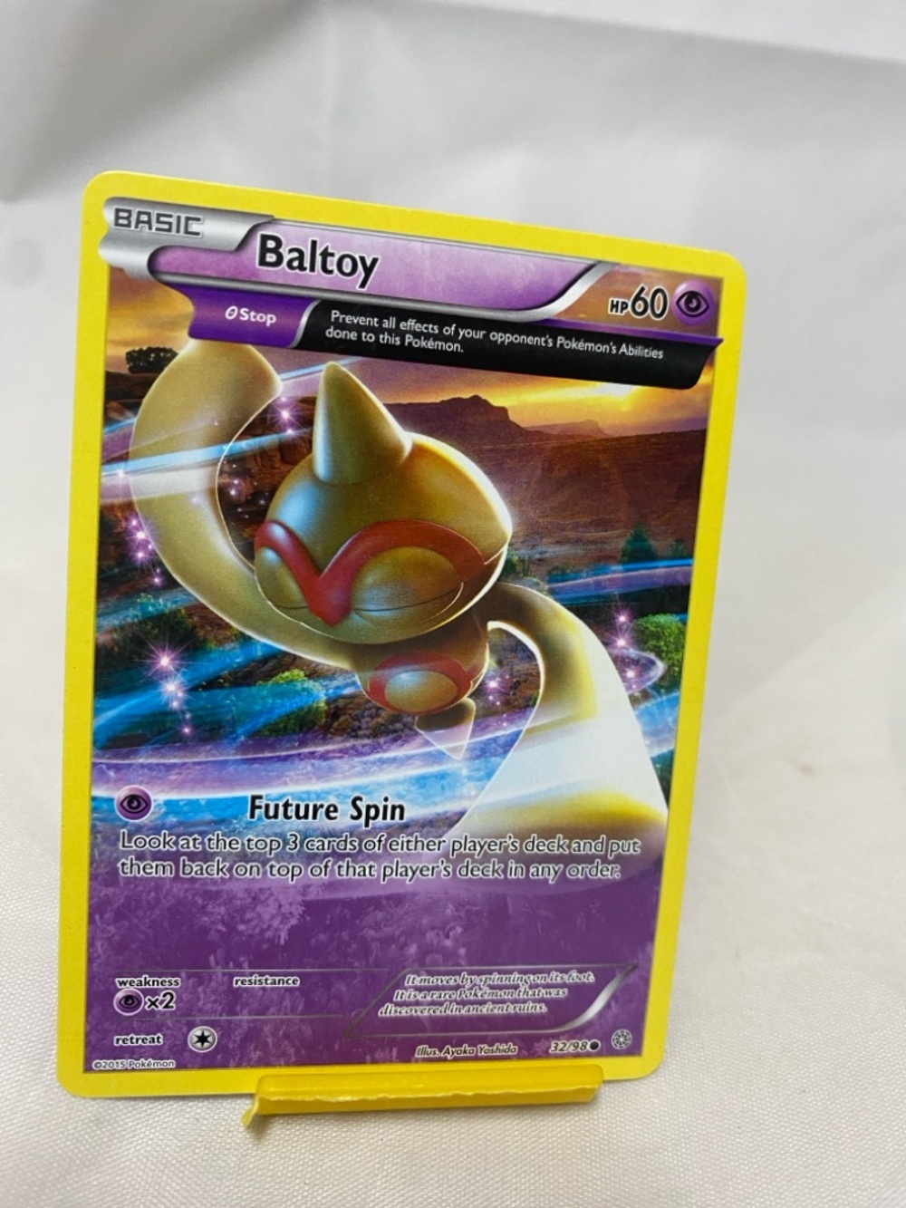 Pokemon Natu 28/108 Roaring Skies Card Common Non Holo LP